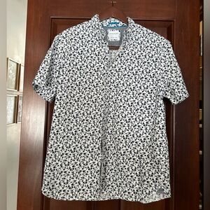 Denim & Flower Ricky Singh Floral Button Up Shirt Men’s L